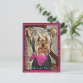 Carte Postale Le cadeau parfait (Debout devant)