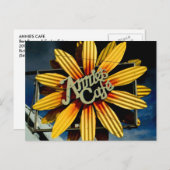 CARTE POSTALE LE CAFÉ D'ANNIE (Devant / Derrière)