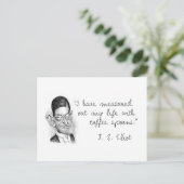 Carte Postale Le Café Dit De T. S. Eliot (Debout devant)
