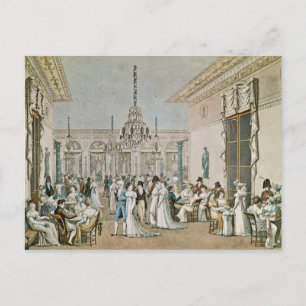 Carte Postale Le Café Frascati en 1807