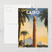 Carte Postale Le Caire (Devant / Derrière)