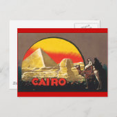 Carte Postale Le Caire (Devant / Derrière)