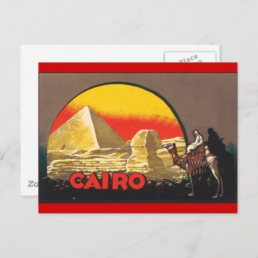 Carte Postale Le Caire (Devant / Derrière)
