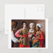 Carte Postale Le caissier Fortune, La Tour (Devant / Derrière)