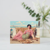Carte Postale Le calme animal de compagnie de Godward (Debout devant)