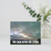 CARTE POSTALE LE CALME APRÈS LA TEMPÊTE (Debout devant)