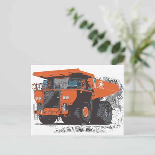 Carte Postale Le Camion #1 géant (Debout devant)