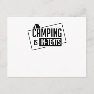 Carte Postale Le Camping Est Dans Les Tentes