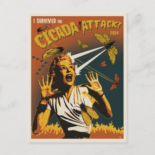 Carte Postale Le Canada crie dame 2024 (Devant)