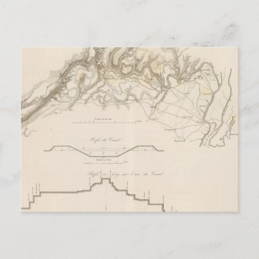 Carte Postale Le canal Morris (Devant)