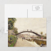 Carte Postale Le canal Saint-Martin (Devant / Derrière)