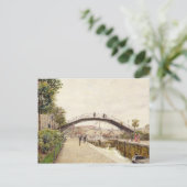 Carte Postale Le canal Saint-Martin (Debout devant)