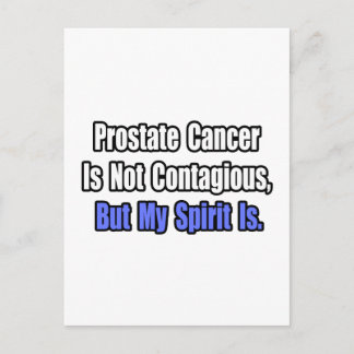Carte Postale Le Cancer De La Prostate N'Est Pas Contagieux.