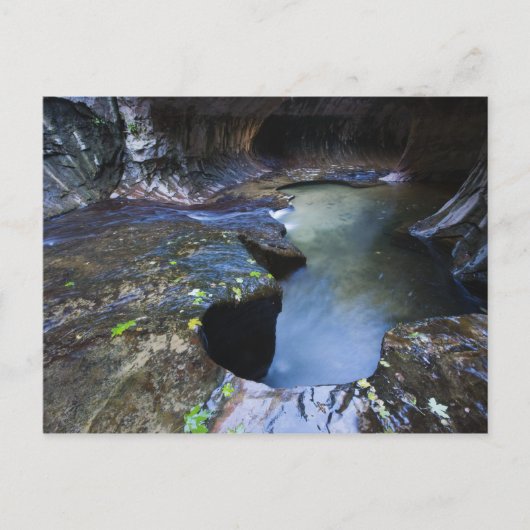 Carte Postale Le canyon à sous du métro (Devant)