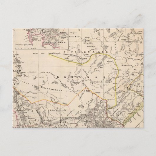 Carte Postale Le Cap, Afrique du Sud (Devant)