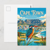 Carte Postale Le Cap Afrique du Sud (Devant / Derrière)