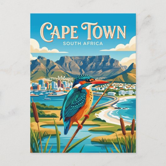 Carte Postale Le Cap Afrique du Sud (Devant)