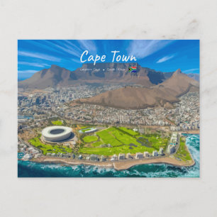 Carte Postale Le Cap, Afrique du Sud - Vue de la Montagne de la