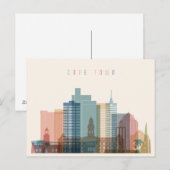 Carte Postale Le Cap, Afrique | Ville Skyline (Devant / Derrière)