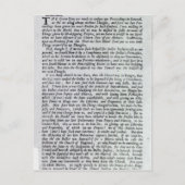 Carte Postale Le Capitaine de la Déclaration de Mobs (Devant)