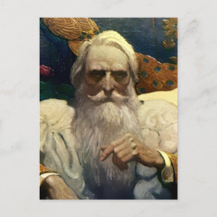 Carte Postale « Le capitaine Nemo du Nautilus » par NC Wyeth