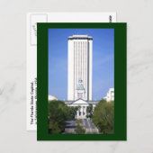 Carte Postale Le Capitole de l'État de Floride, à Tallahassee, F (Devant / Derrière)