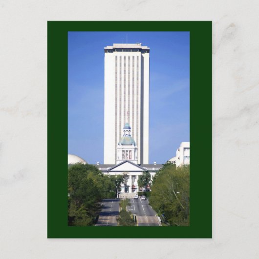 Carte Postale Le Capitole de l'État de Floride, à Tallahassee, F (Devant)