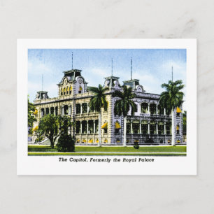 Carte Postale Le Capitole d'Hawaiin, anciennement le Palais Roya