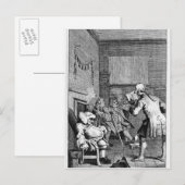 Carte Postale Le caporal Trim lit un sermon (Devant / Derrière)