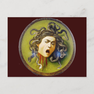 Carte Postale Le Caravaggio Medusa