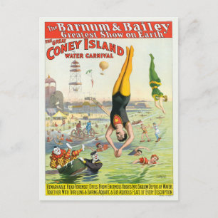 Carte Postale Le Carnaval de la Grande île de Coney