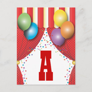 Carte Postale Le Carnaval des Tentes de Cirque, c'est votre prop