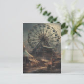 Carte Postale Le Carnaval dystopique abandonné par les hantés (Debout devant)