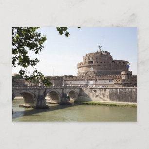 Carte Postale Le Castel Sant'Angelo est situé près du Vatican, 4