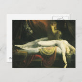 Carte Postale Le cauchemar (Devant / Derrière)