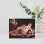 Carte Postale Le Cauchemar A Quitté Le Camp Deux Filles Dormante (Debout devant)