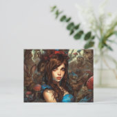 Carte Postale Le cauchemar d'Alice (Debout devant)