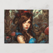 Carte Postale Le cauchemar d'Alice (Devant)