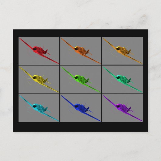 Carte Postale Le cauchemar de Pokryshkin (Devant)