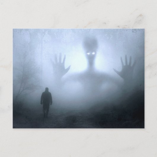 Carte Postale Le cauchemar d'Halloween (Devant)