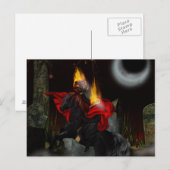 Carte Postale Le cavalier (Devant / Derrière)