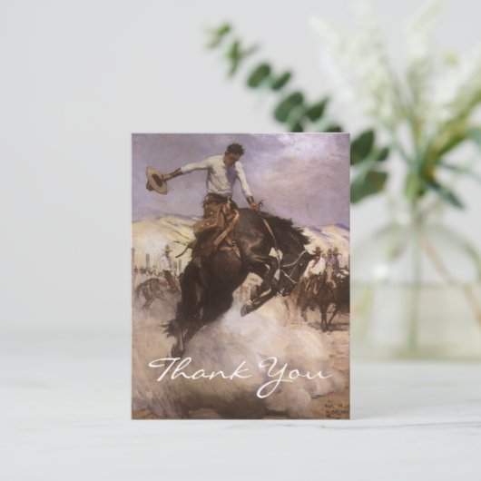 Carte Postale Le cavalier Breezy de Koerner (Debout devant)