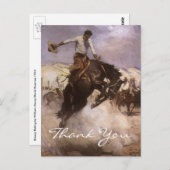 Carte Postale Le cavalier Breezy de Koerner (Devant / Derrière)