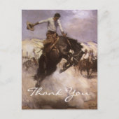 Carte Postale Le cavalier Breezy de Koerner (Devant)