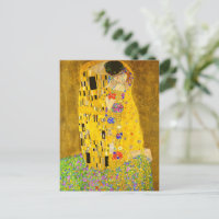 Le célèbre tableau de Gustav Klimt, The Kiss.