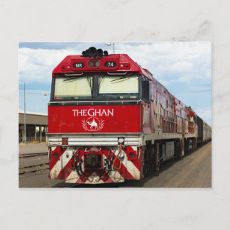 Carte Postale Le célèbre train australien Ghan