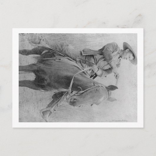 Carte Postale Le célèbre voleur de train "Dixon" Roberts (Devant)