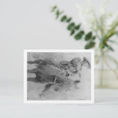 Carte Postale Le célèbre voleur de train "Dixon" Roberts (Debout devant)