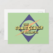 Carte Postale Le centre de bande dessinée de Pasadena (Devant / Derrière)
