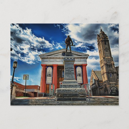 Carte Postale le centre-ville de Lynchburg (Devant)